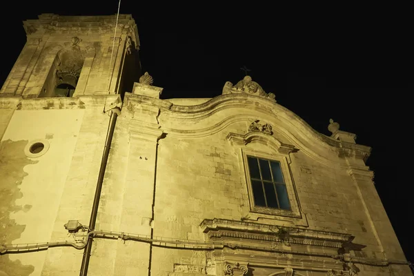 Italia Sicilia Ragusa Ibla Facciata Barocca Della Chiesa Santa Maria — Foto Stock