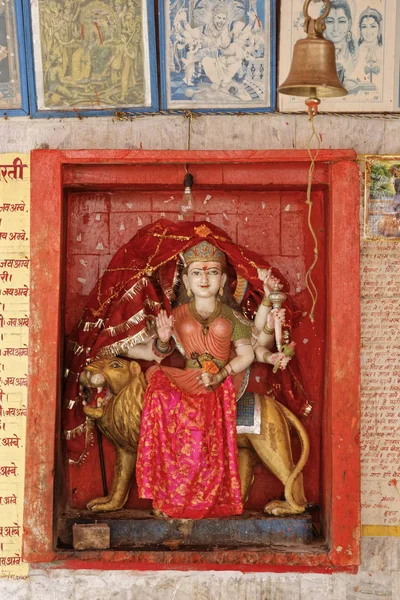 India, Rajasthan, Pushkar, Hindu Temple, religious statue