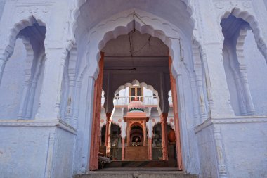 Hindistan, rajasthan, pushkar, hindu Tapınağı giriş