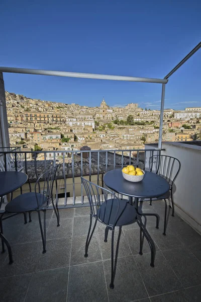 Italia Sicilia Modica Provincia Ragusa Vista Ciudad Barroca — Foto de Stock