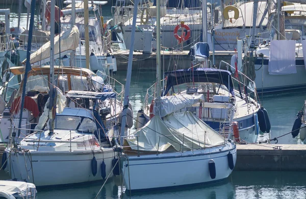 Itália Sicília Mar Mediterrâneo Marina Ragusa Província Ragusa Outubro 2019 — Fotografia de Stock