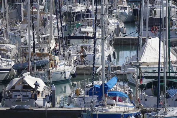 Italien Sizilien Mittelmeer Marina Ragusa Provinz Ragusa November 2019 Menschen — Stockfoto