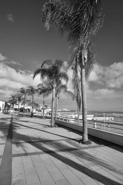 Italy Sicily Mediterranean Sea Marina Ragusa Ragusa Province View Seafront — Stock Photo, Image