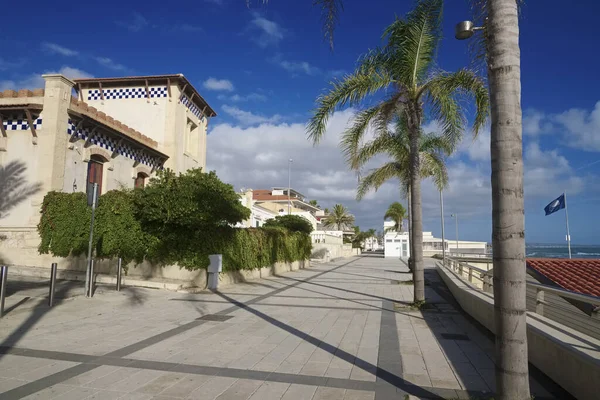 Itália Sicília Mar Mediterrâneo Marina Ragusa Província Ragusa Vista Para — Fotografia de Stock