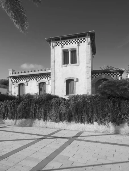 Italy Sicily Mediterranean Sea Marina Ragusa Ragusa Province Facade Old — Stock Photo, Image