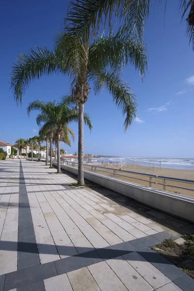 Italia Sicilia Mar Mediterráneo Marina Ragusa Provincia Ragusa Vista Mar — Foto de Stock