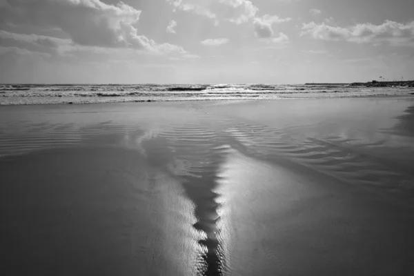 이탈리아 시칠리아해 지중해 마리나 디라구 라구사 모래가 해안선의 — 스톡 사진