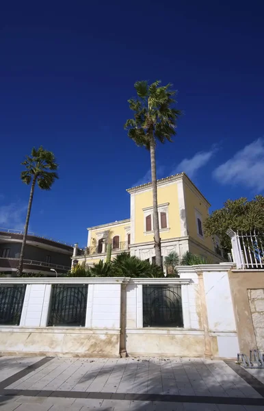 Itália Sicília Mar Mediterrâneo Marina Ragusa Província Ragusa Fachada Uma — Fotografia de Stock