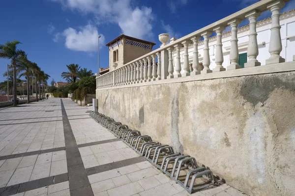 Italien Sizilien Mittelmeer Marina Ragusa Provinz Ragusa Die Fassade Alter — Stockfoto