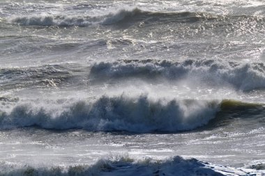İtalya, Sicilya Kanalı, kışın sert Akdeniz