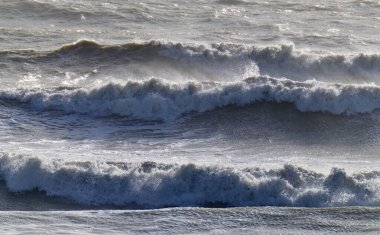 İtalya, Sicilya Kanalı, kışın sert Akdeniz