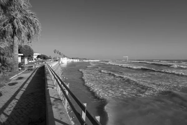 Italia Sicilia Mar Mediterraneo Marina Ragusa Ragusa Vista Sul Lungomare — Foto Stock