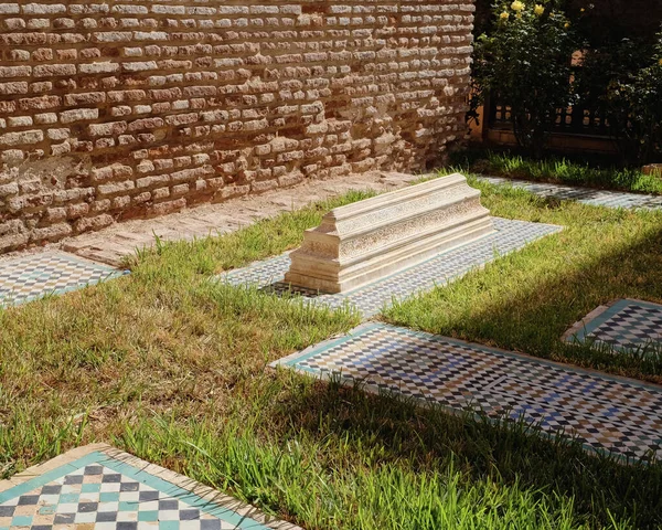 Morocco, Marrakech, Tombes Saadiennes Palace, tombs in the garden of the Palace