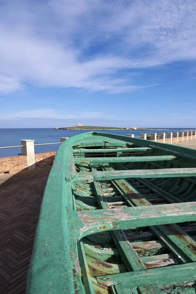 Italia Sicilia Mar Mediterraneo Portopalo Capo Passero Una Vecchia Tonniera — Foto Stock