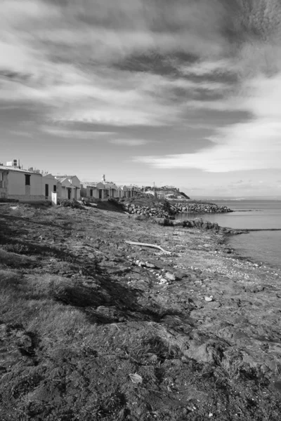 Italia Sicilia Mar Mediterraneo Portopalo Capo Passero Veduta Della Costa — Foto Stock