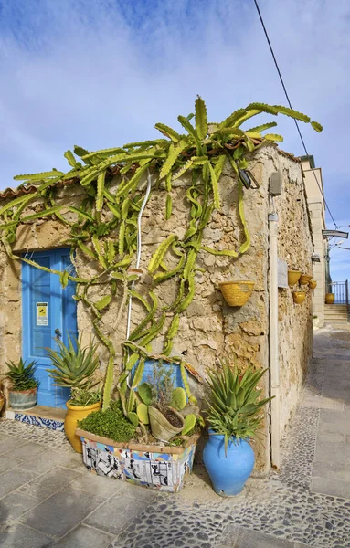 Italy Sicily Marzamemi Siracusa Province Old Tuna Fishing Factory Buildings — Stock Photo, Image