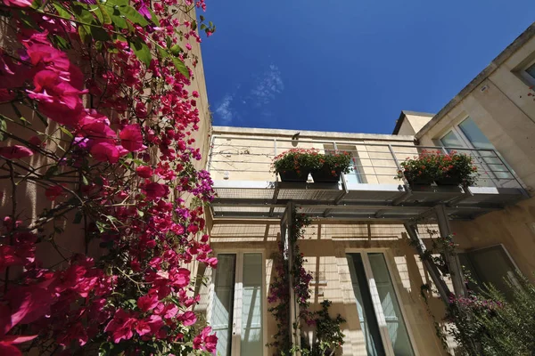 Italy Sicily Marina Ragusa Ragusa Province Hotel External Walls Internal — Stock Photo, Image