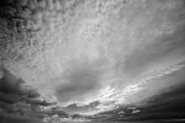 Itália Sicília Nuvens Tempestuosas Céu — Fotografia de Stock