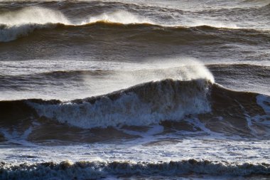 İtalya, Sicilya Kanalı, kışın sert Akdeniz