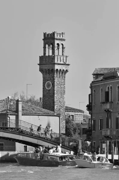 Italia Venecia Isla Murano Septiembre 2011 Vista Uno Los Canales — Foto de Stock