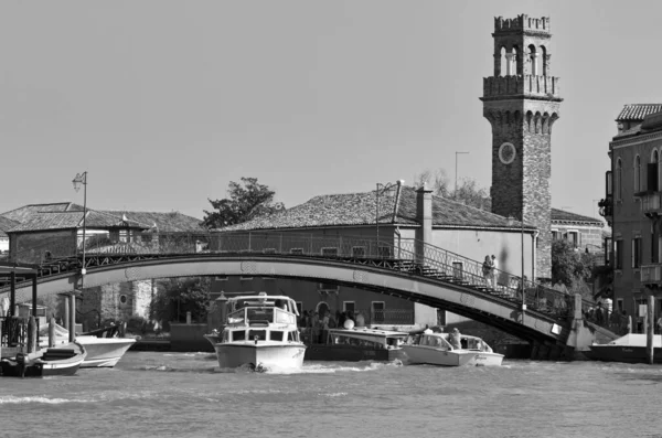 Ιταλία Βενετία Νήσος Μουράνο Σεπτεμβρίου 2011 Άποψη Ενός Από Κανάλια — Φωτογραφία Αρχείου