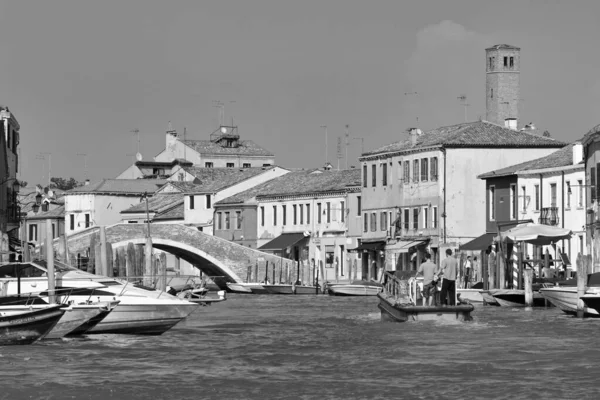 Italia Venecia Isla Murano Septiembre 2011 Vista Uno Los Canales — Foto de Stock