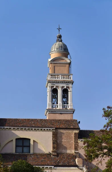 Italy Venice Nicol Monastery Bell Tower Nicol Island — Stock Photo, Image