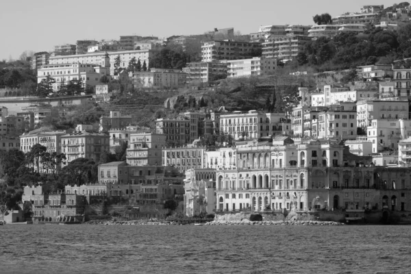 Itália Campânia Nápoles Vista Cidade Mar — Fotografia de Stock