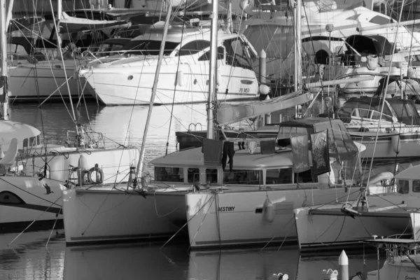 Itália Sicília Mar Mediterrâneo Marina Ragusa Província Ragusa Dezembro 2019 — Fotografia de Stock