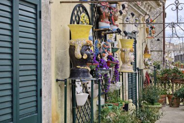 İtalya, Sicilya, Sicilya, Palazzolo Acreide (Syracuse Eyaleti); 29 Aralık 2019, EDITORIAL