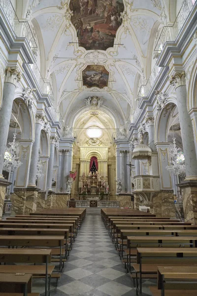 Italia Sicilia Palazzolo Acreide Provincia Siracusa Diciembre 2019 Catedral San — Foto de Stock