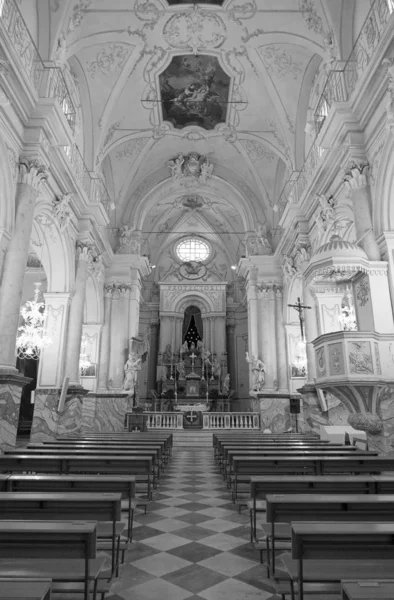 Talya Sicilya Palazzolo Acreide Syracuse Eyaleti Aralık 2019 Sebastian Katedrali — Stok fotoğraf