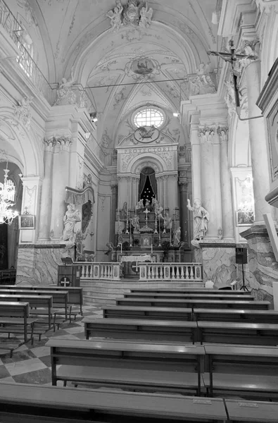 Italia Sicilia Palazzolo Acreide Provincia Siracusa Diciembre 2019 Catedral San —  Fotos de Stock