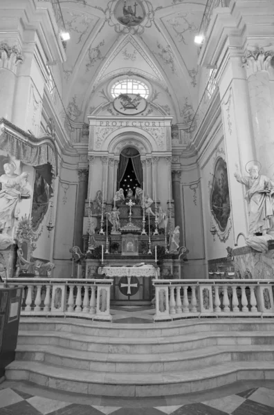 Itália Sicília Palazzolo Acreide Província Siracusa Dezembro 2019 Catedral São — Fotografia de Stock