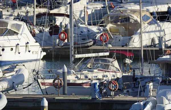 Itália Sicília Mar Mediterrâneo Marina Ragusa Província Ragusa Janeiro 2020 — Fotografia de Stock