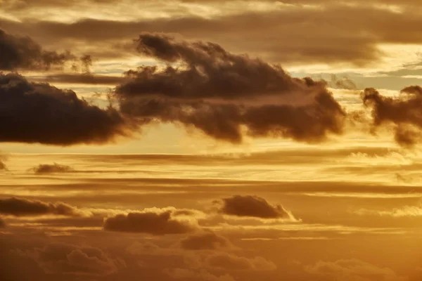 Italia Sicilia Nubes Cielo Atardecer — Foto de Stock
