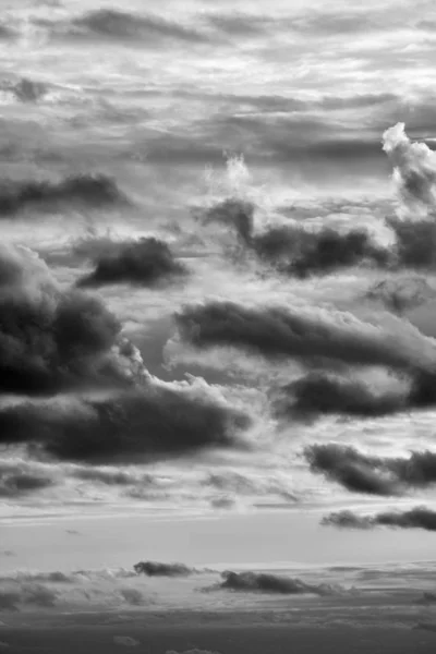 Italië Sicilië Wolken Hemel Bij Zonsondergang — Stockfoto