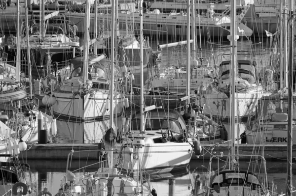 意大利 西西里 地中海 拉古萨海 拉古萨省 2020年1月9日 港口航船 — 图库照片