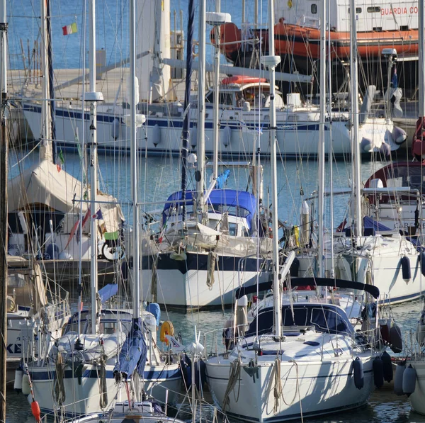 Itália Sicília Mar Mediterrâneo Marina Ragusa Província Ragusa Janeiro 2020 — Fotografia de Stock