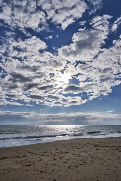 Italy Sicily Mediterranean Sea Southern Sandy Coastline Playa Grande Ragusa — Stock Photo, Image