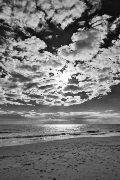 Italia Sicilia Mar Mediterraneo Costa Sabbiosa Meridionale Playa Grande Provincia — Foto Stock