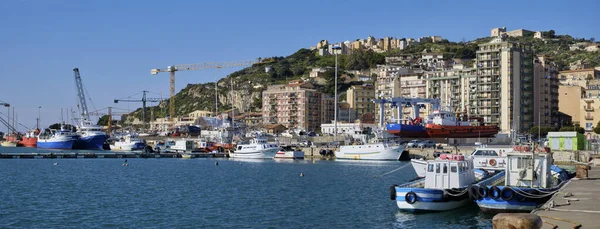 Italië Middellandse Zee Sicilië Licata Provincie Agrigento Januari 2020 Uitzicht — Stockfoto