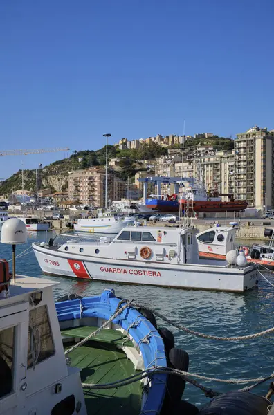 Itálie Středozemní Moře Sicílie Licata Provincie Agrigento Ledna 2020 Výhled — Stock fotografie