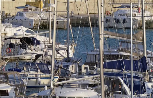 Italy Sicily Mediterranean Sea Marina Ragusa Ragusa Province January 2020 — 스톡 사진