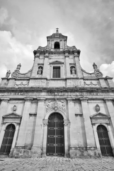 Італія Сицилія Комісо Провінція Рагуса Вид Церкви Санта Марія Дель — стокове фото