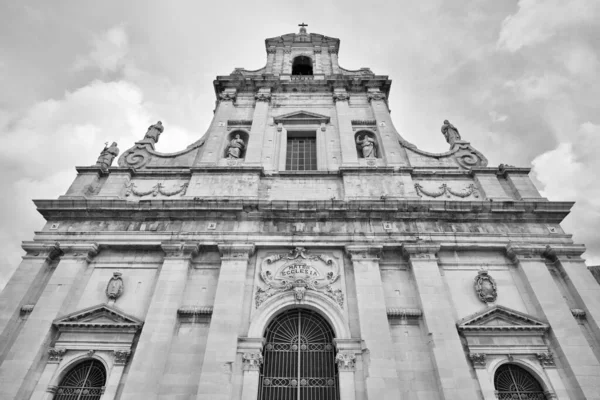 Italien Sicilien Comiso Ragusaprovinsen Över Santa Maria Delle Stelles Kyrkofasad — Stockfoto