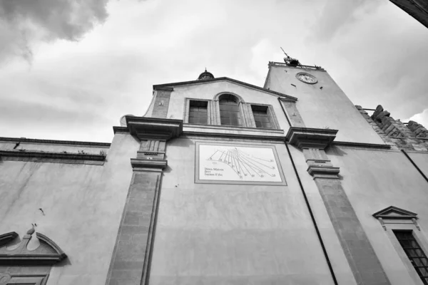 Włochy Sycylia Comiso Prowincja Ragusa Widok Fasadę Kościoła Santa Maria — Zdjęcie stockowe