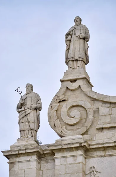 Italia Sicilia Comiso Provincia Ragusa Vista Fachada Iglesia Santa Maria —  Fotos de Stock