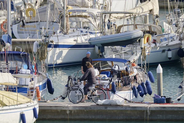 Италия Сицилия Средиземное Море Марина Рагуза Провинция Рагуза Января 2020 — стоковое фото