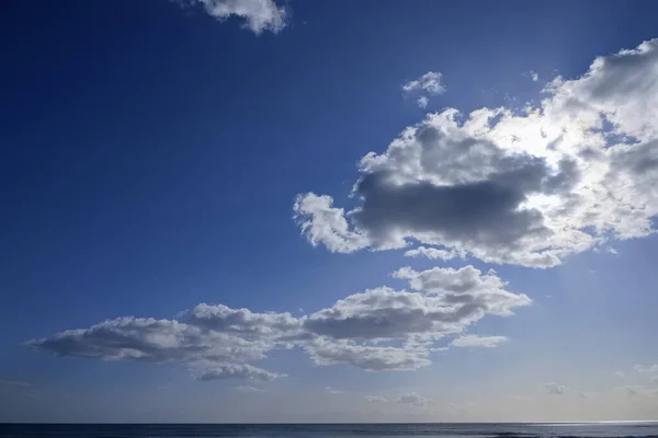 Italia Sicilia Mar Mediterráneo Nubes Cielo —  Fotos de Stock